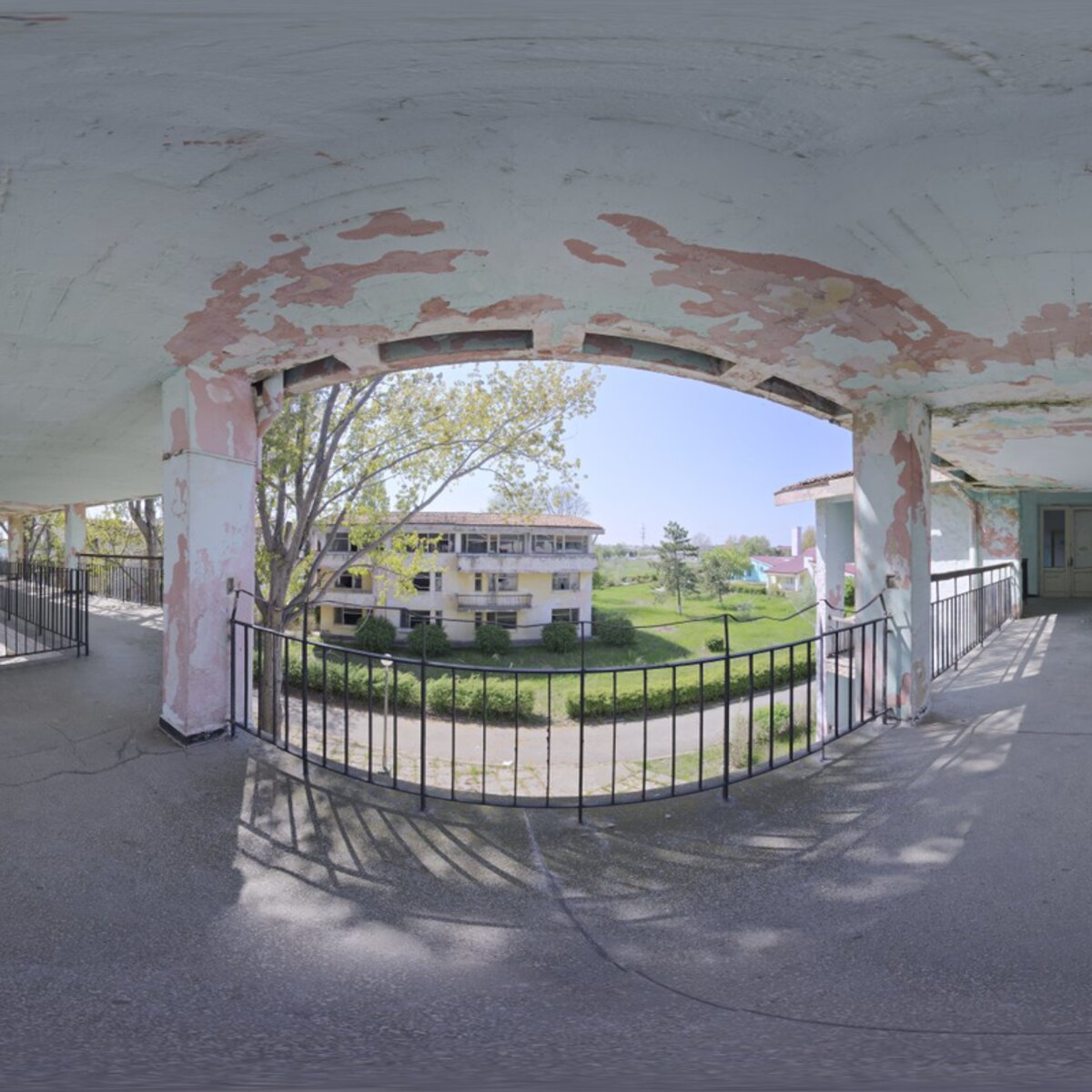 Old Apartments Walkway HDRI