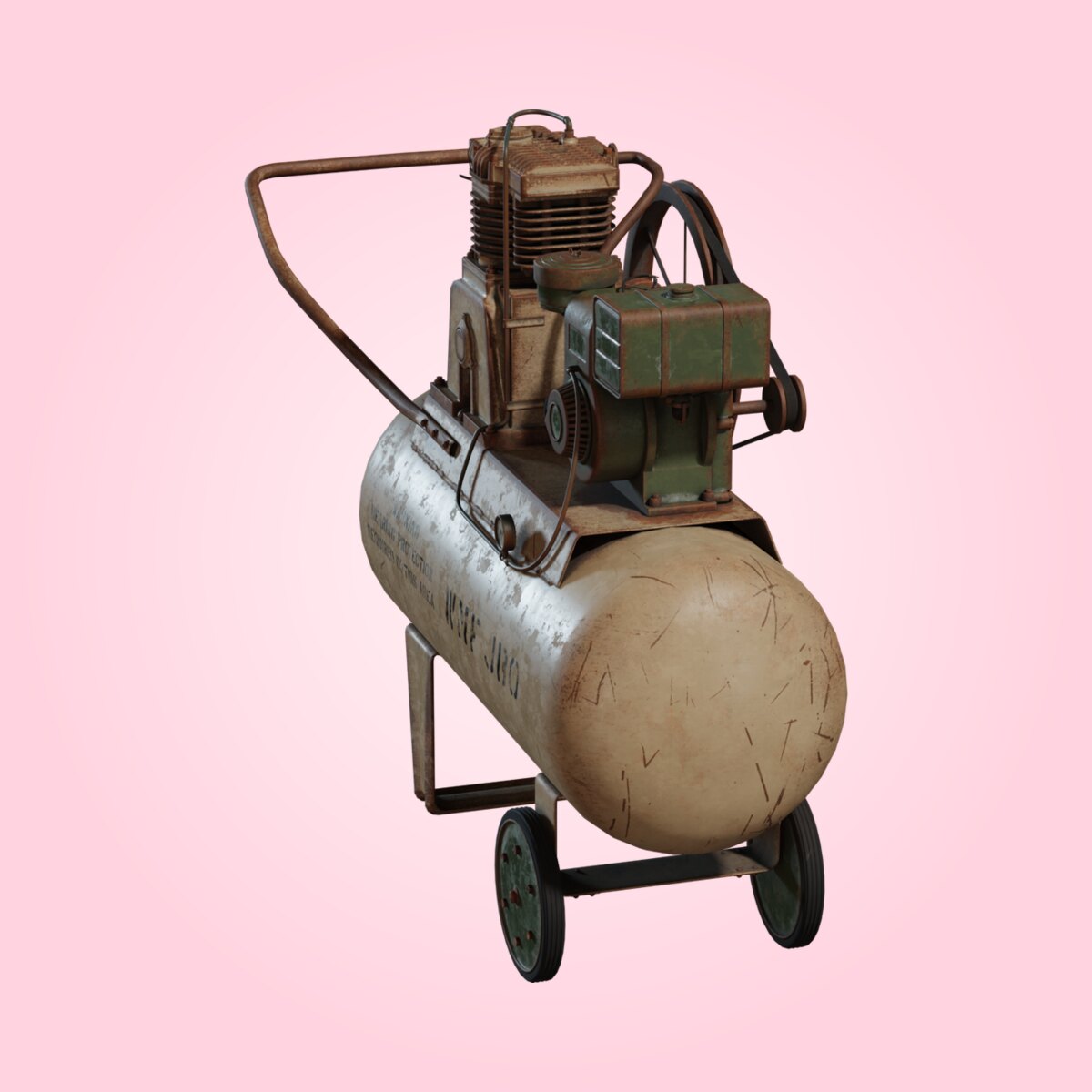 Old Military Compressor