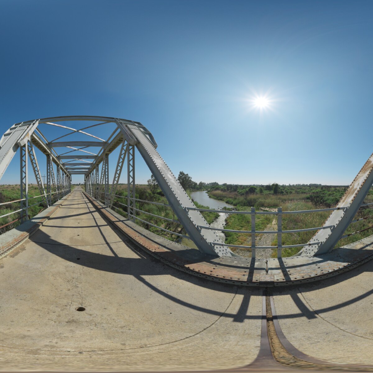 Ox Bridge Morning HDRI