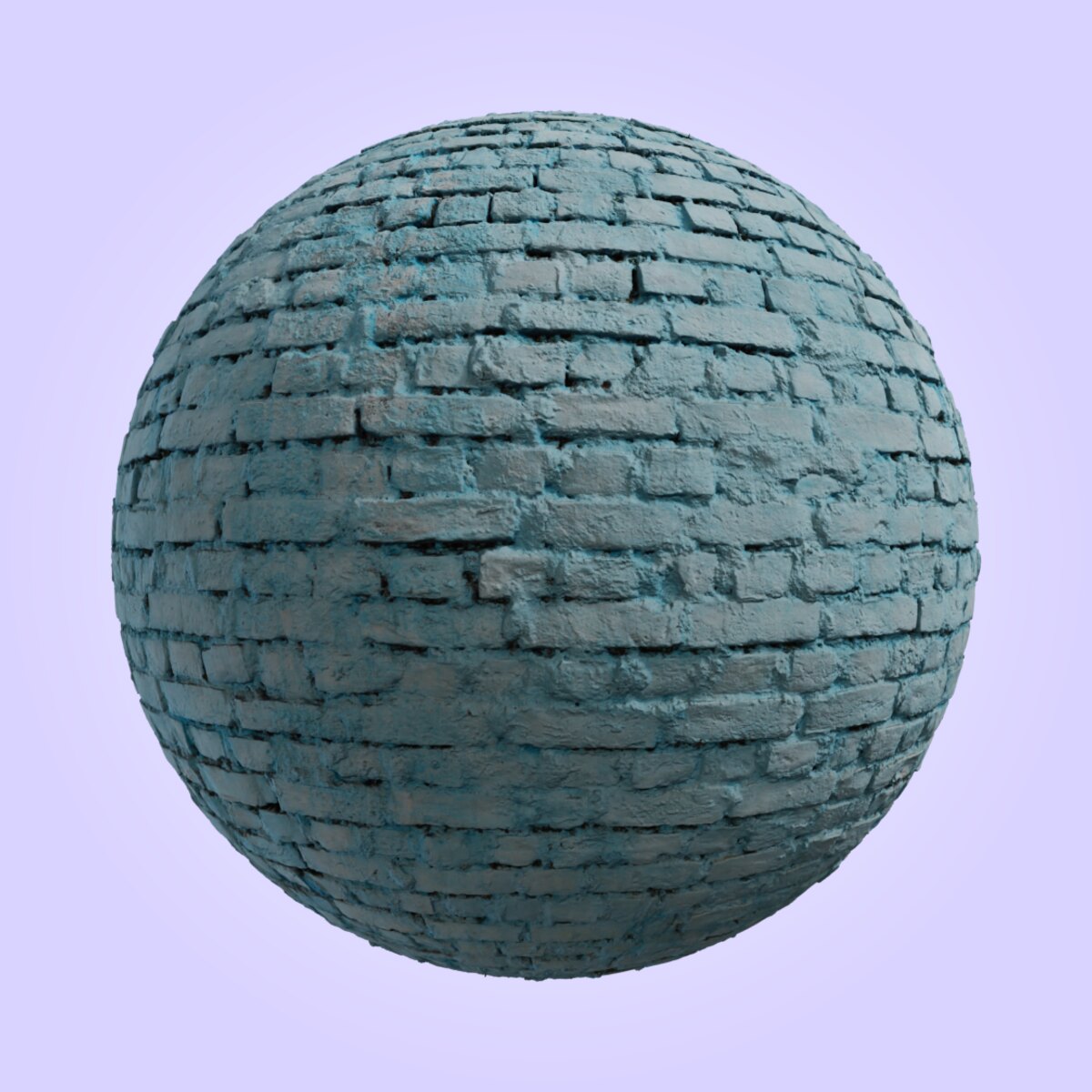 Painted Brick Material