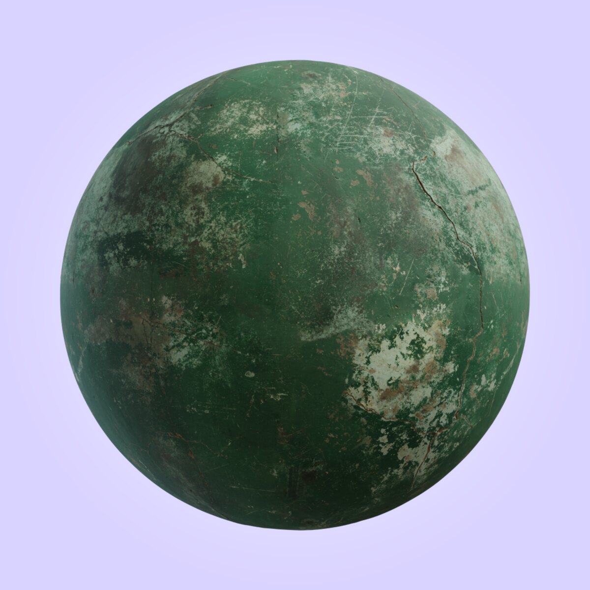 Painted Concrete Material
