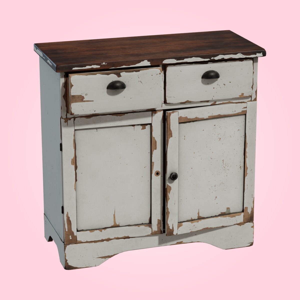 Painted Wooden Cabinet