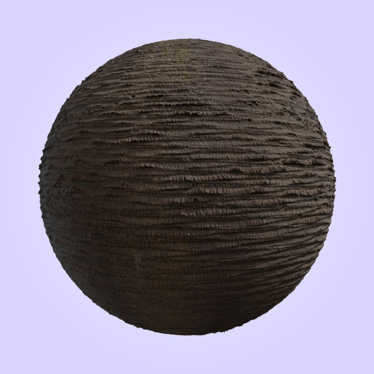 Palm Bark Material