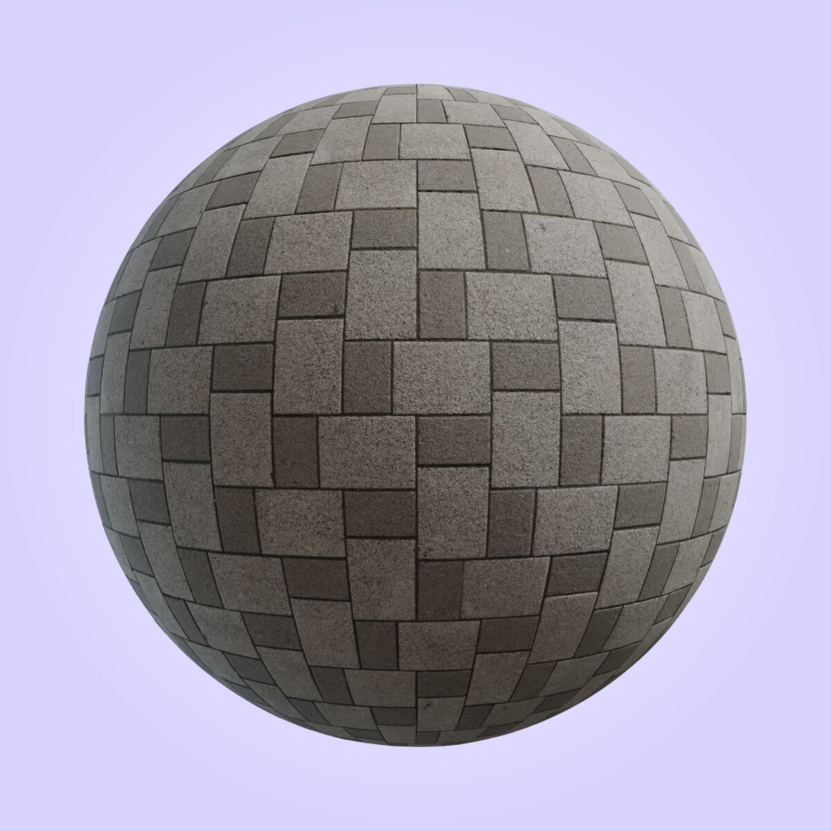 Patterned Brick Floor Material