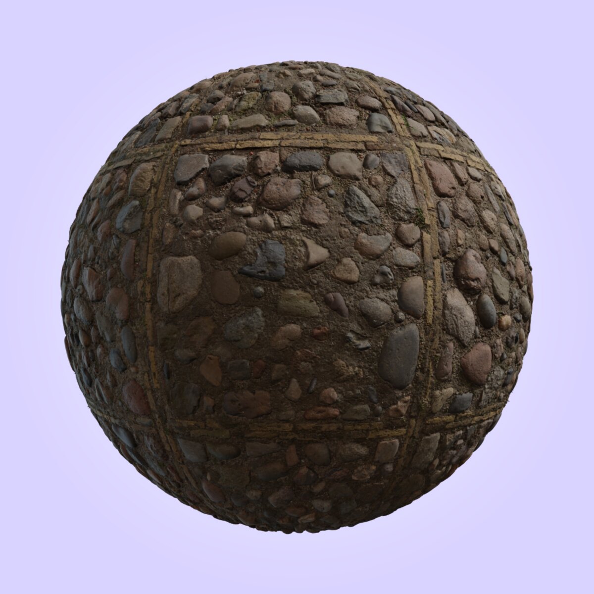 Patterned Cobblestone 02 Material