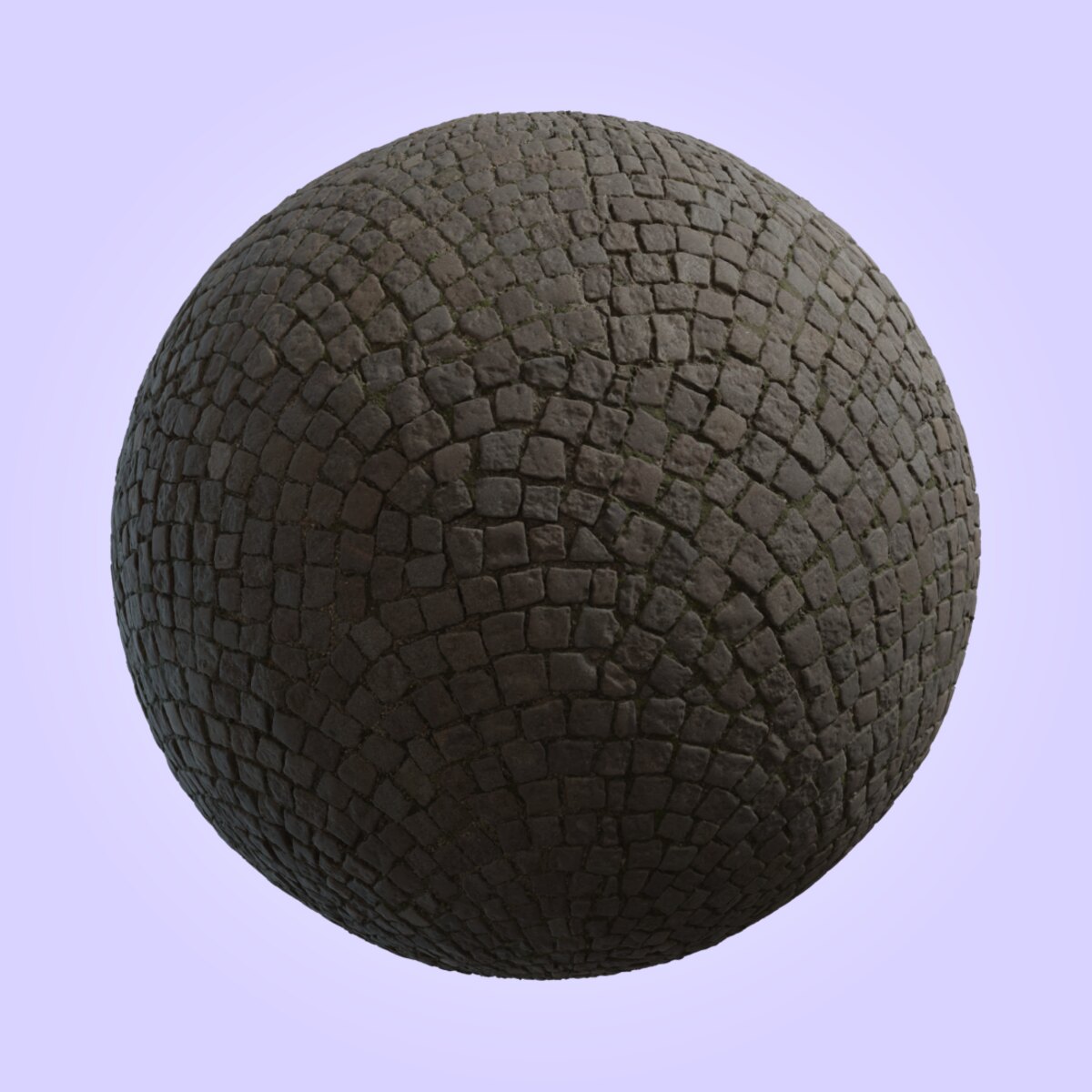Patterned Cobblestone Material