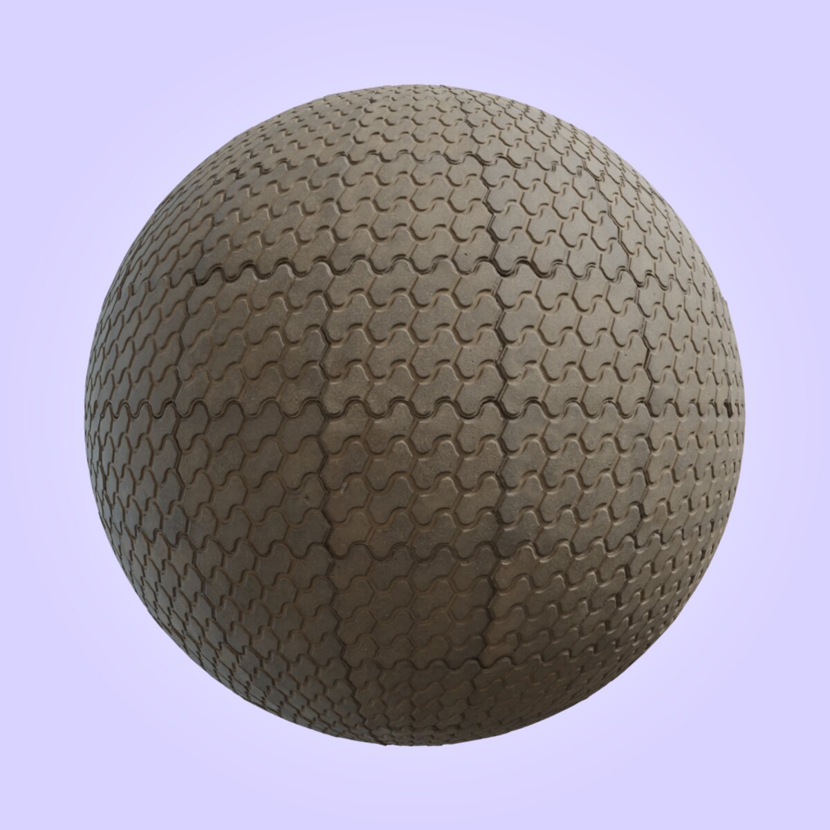 Patterned Concrete Pavers Material