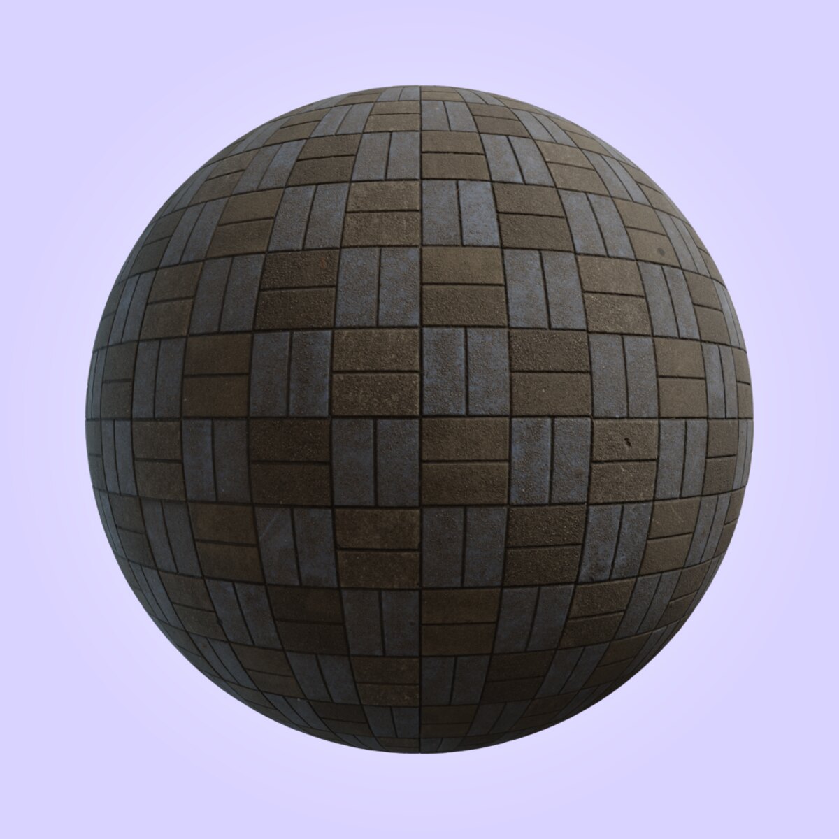 Patterned Paving Material