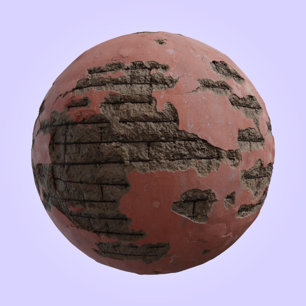 Rebar Reinforced Concrete Material