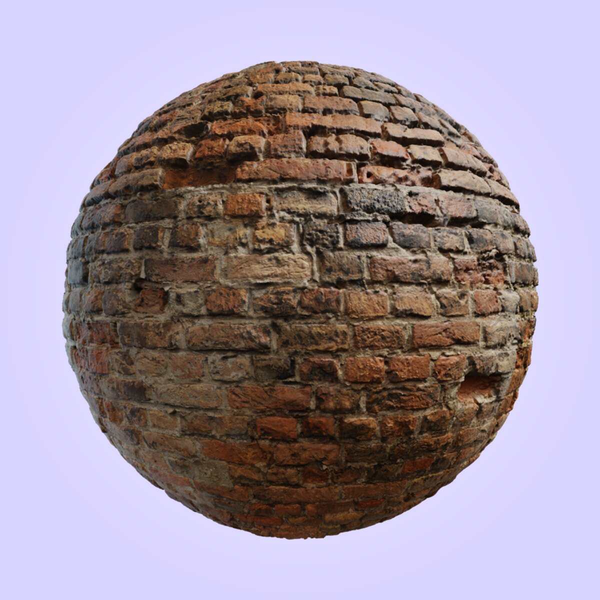 Red Brick Plaster Patch 02 Material