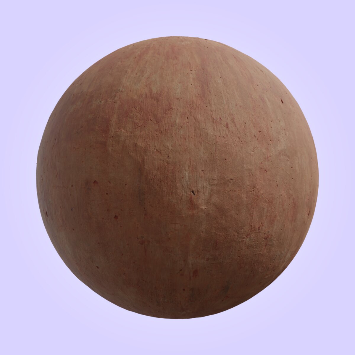 Red Plaster Weathered Material
