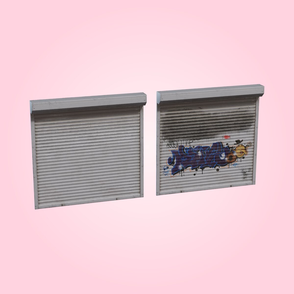 Rollershutter Window 02