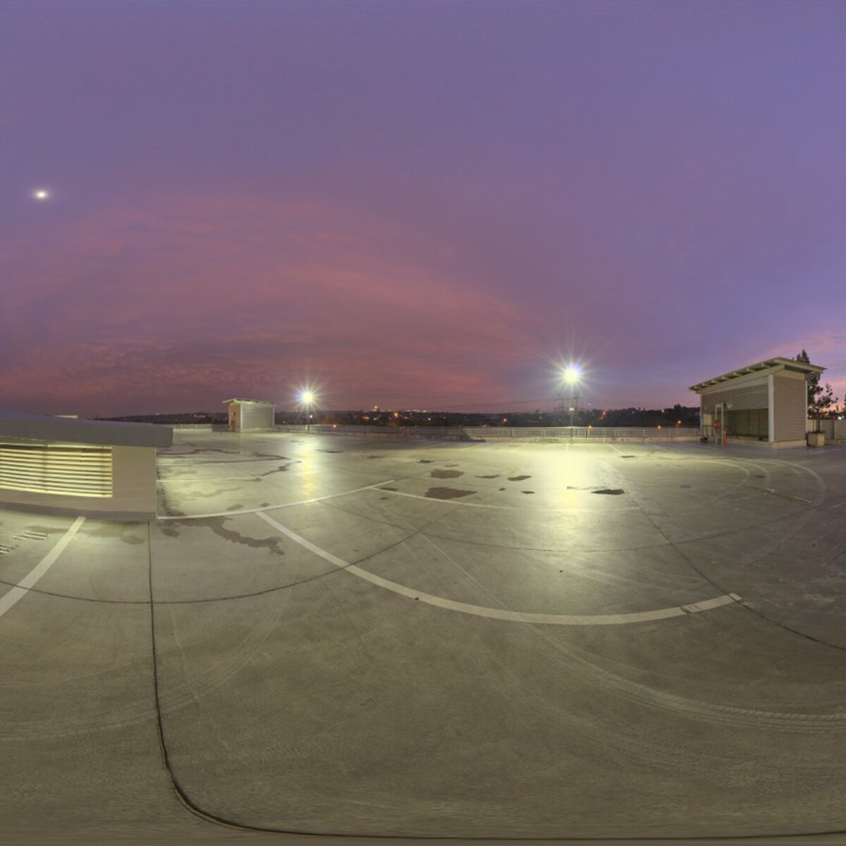 Rooftop Night HDRI