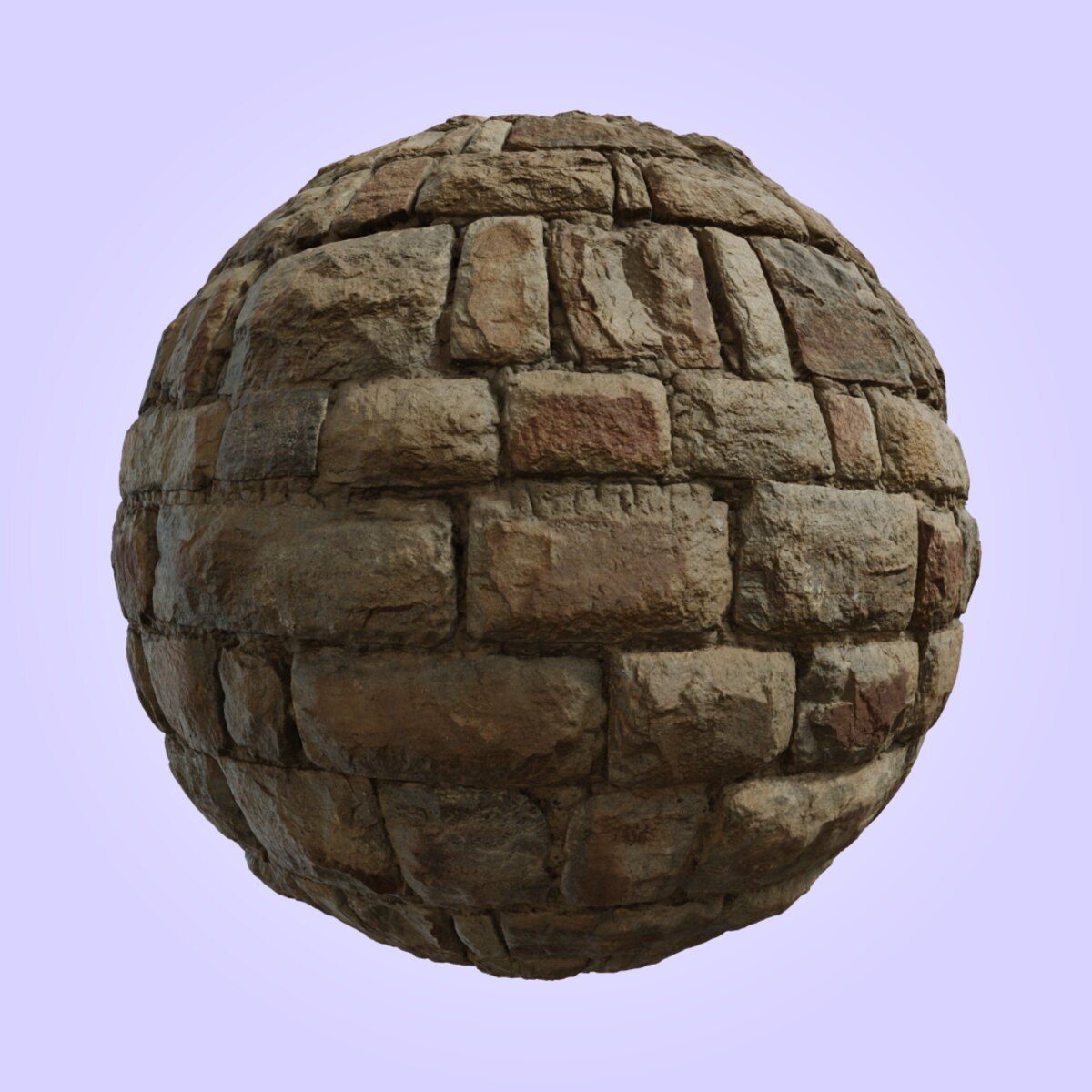 Rustic Stone Wall Material