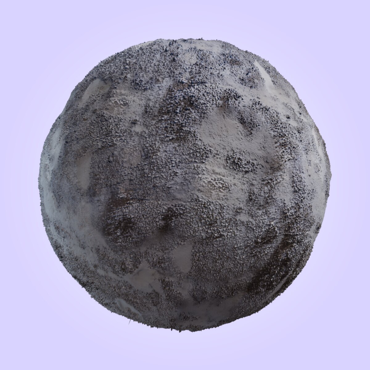Snow Field Aerial Material