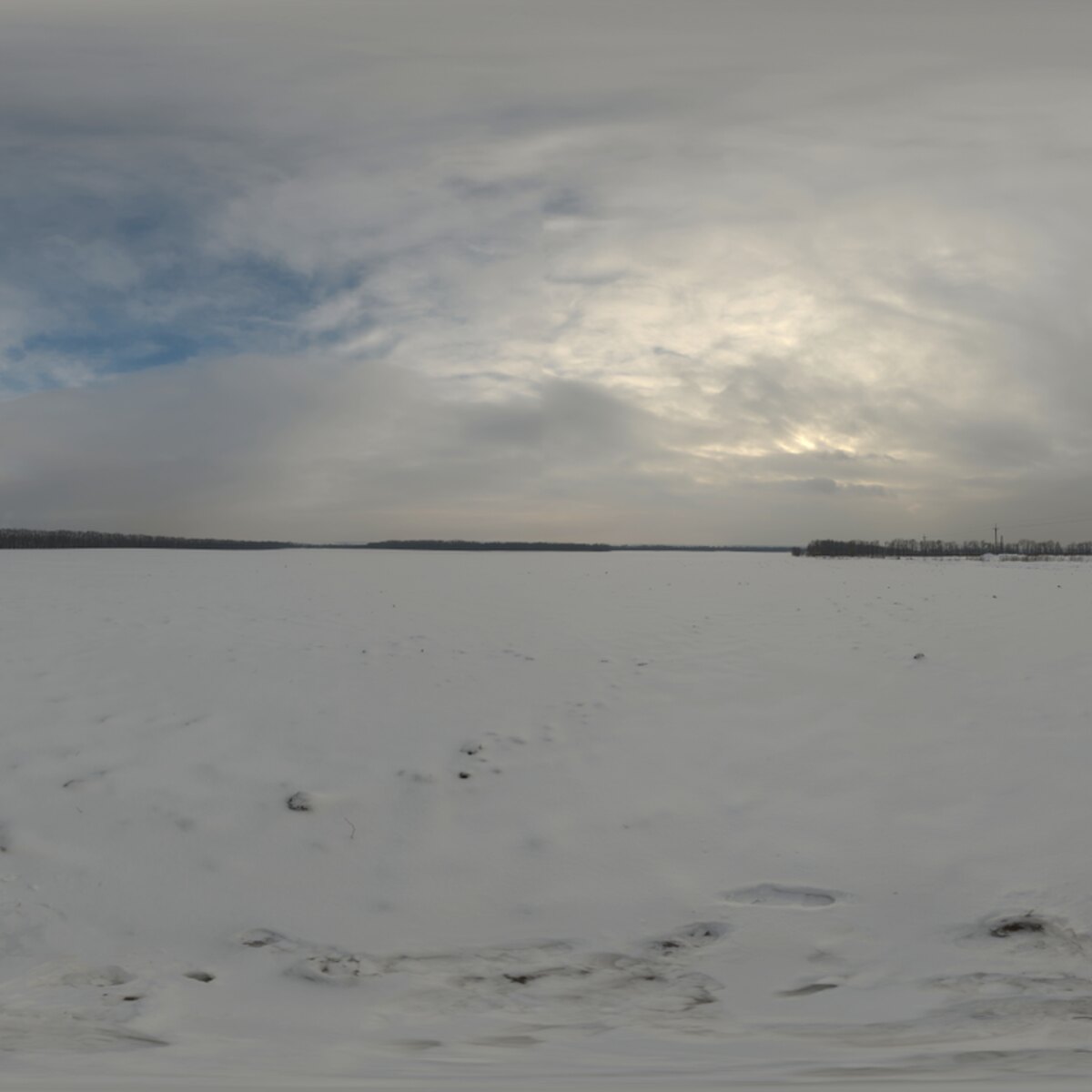 Snow Field HDRI