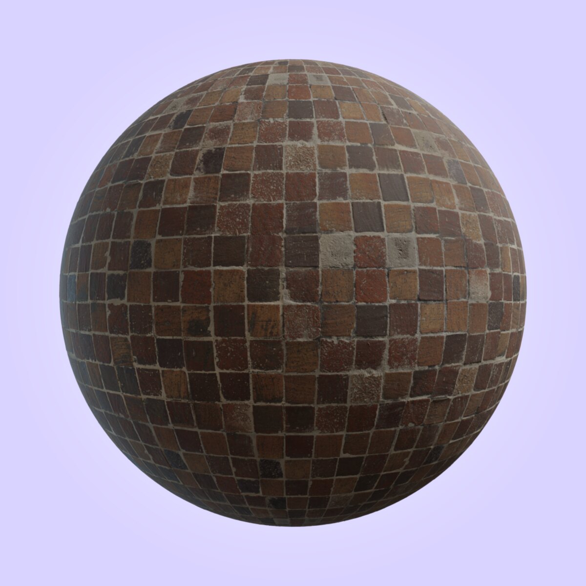 Square Brick Floor Material