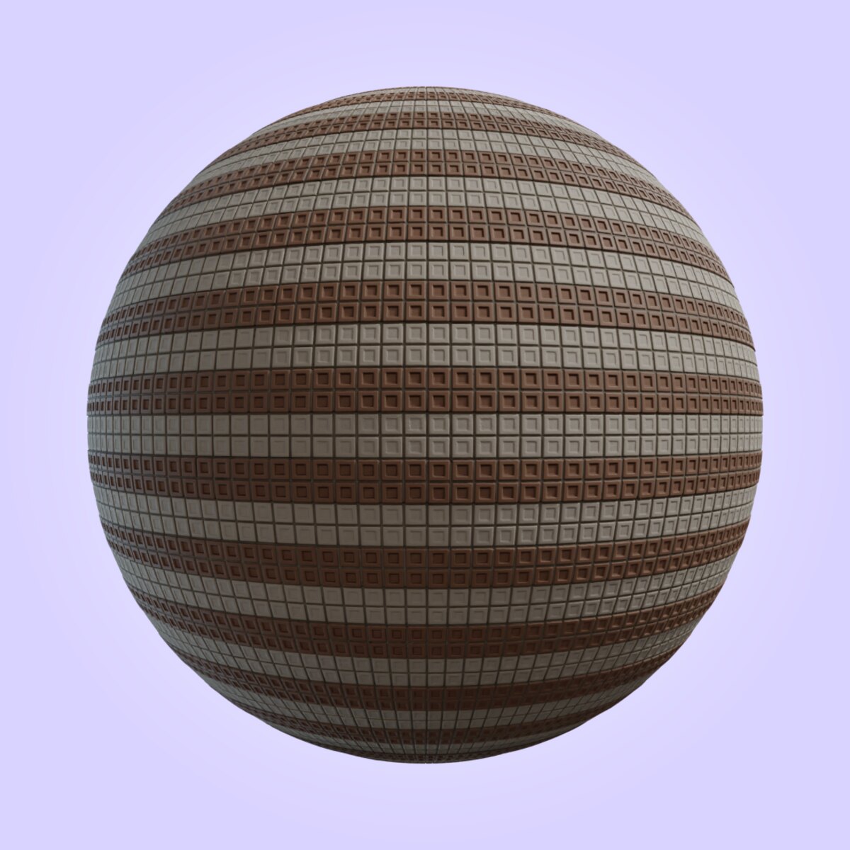Square Tiled Wall Material