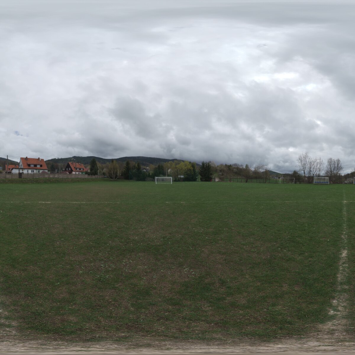 Suburban Football Field HDRI