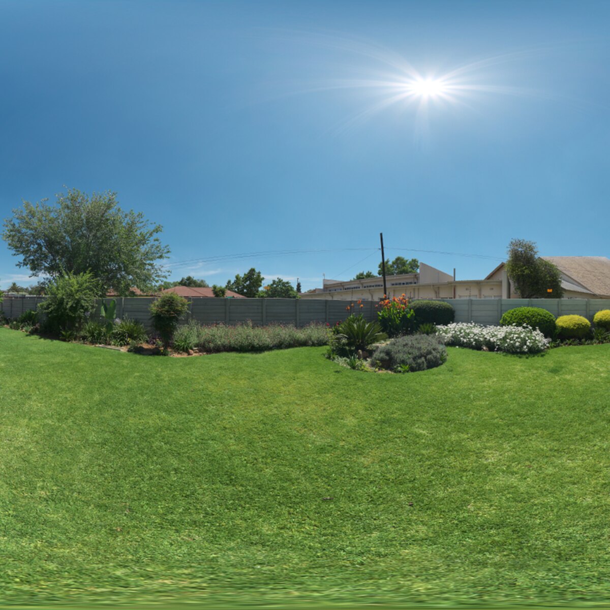 Suburban Garden HDRI