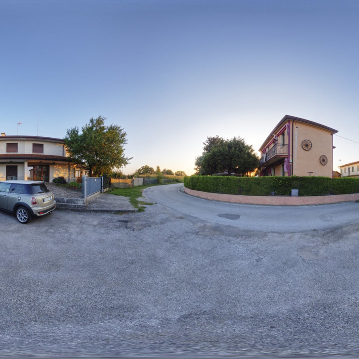 Suburban Parking Area HDRI