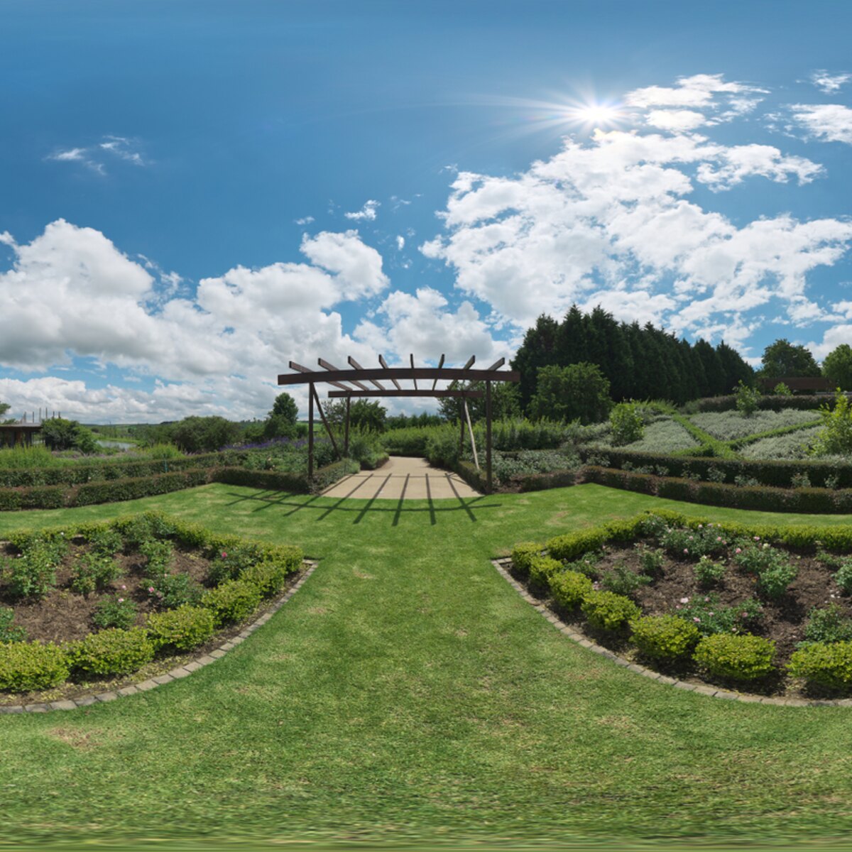Symmetrical Garden 02 HDRI