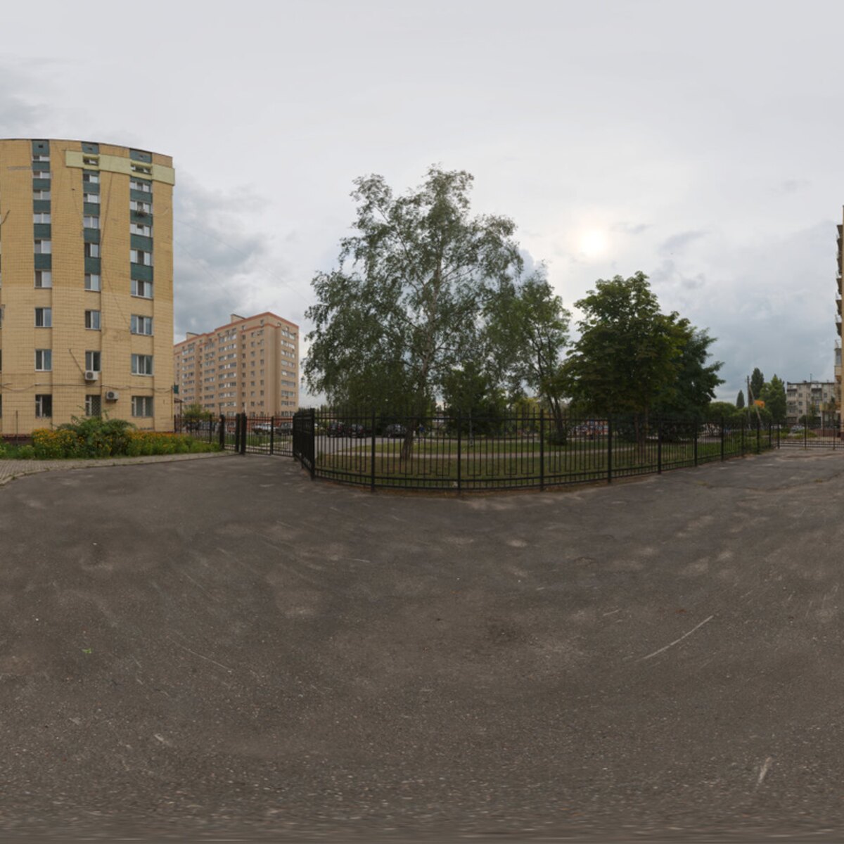 Urban Courtyard 02 HDRI