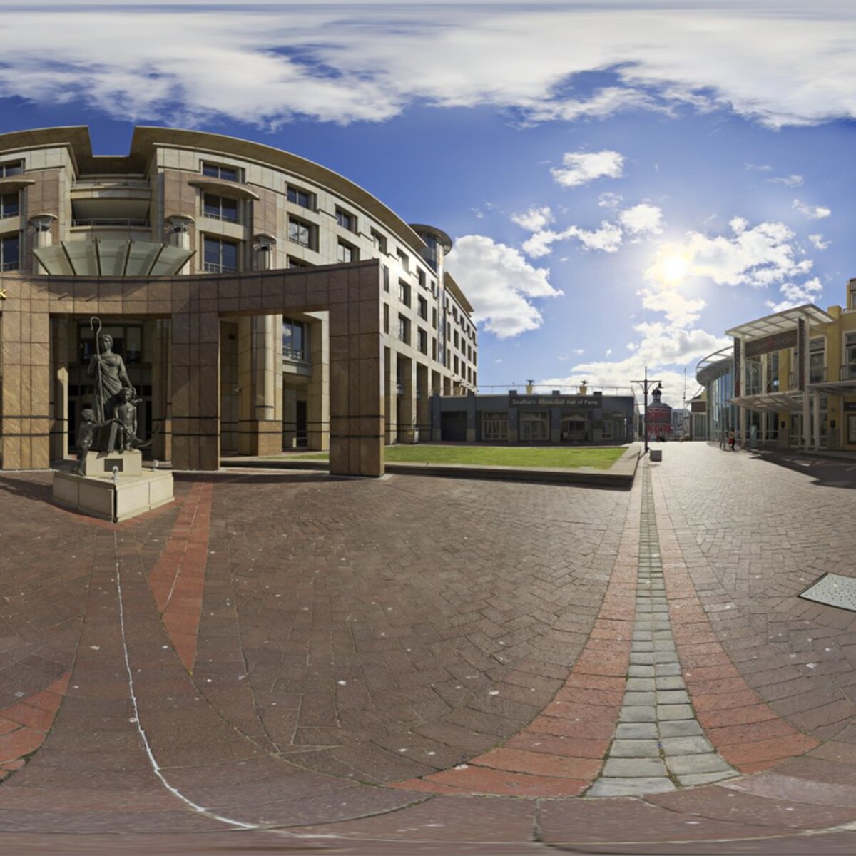 Urban Courtyard HDRI