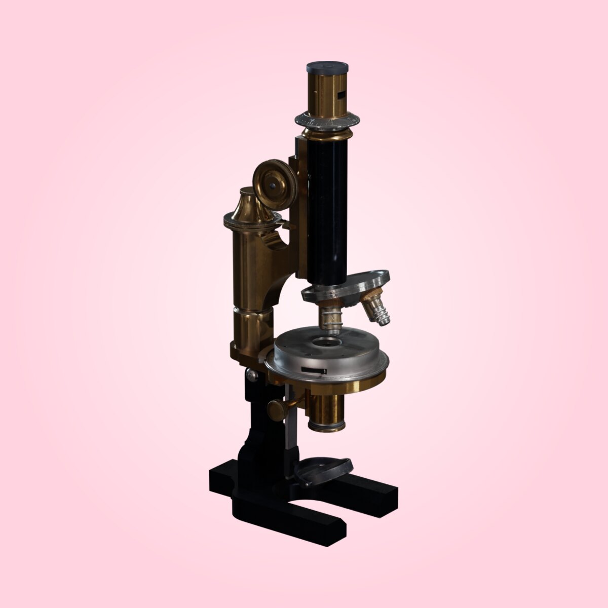 Vintage Microscope