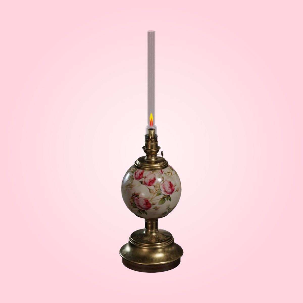 Vintage Oil Lamp
