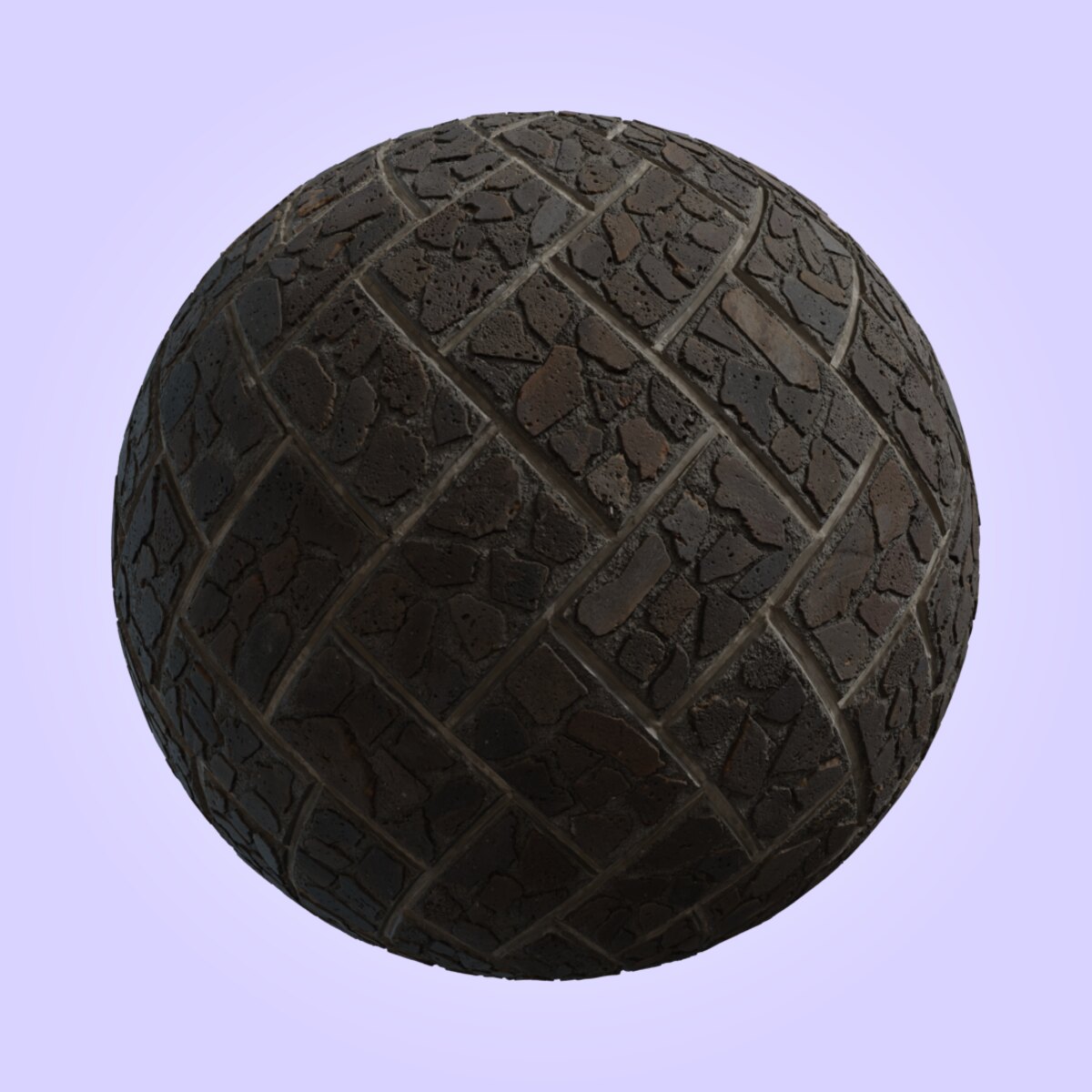 Volcanic Herringbone 01 Material