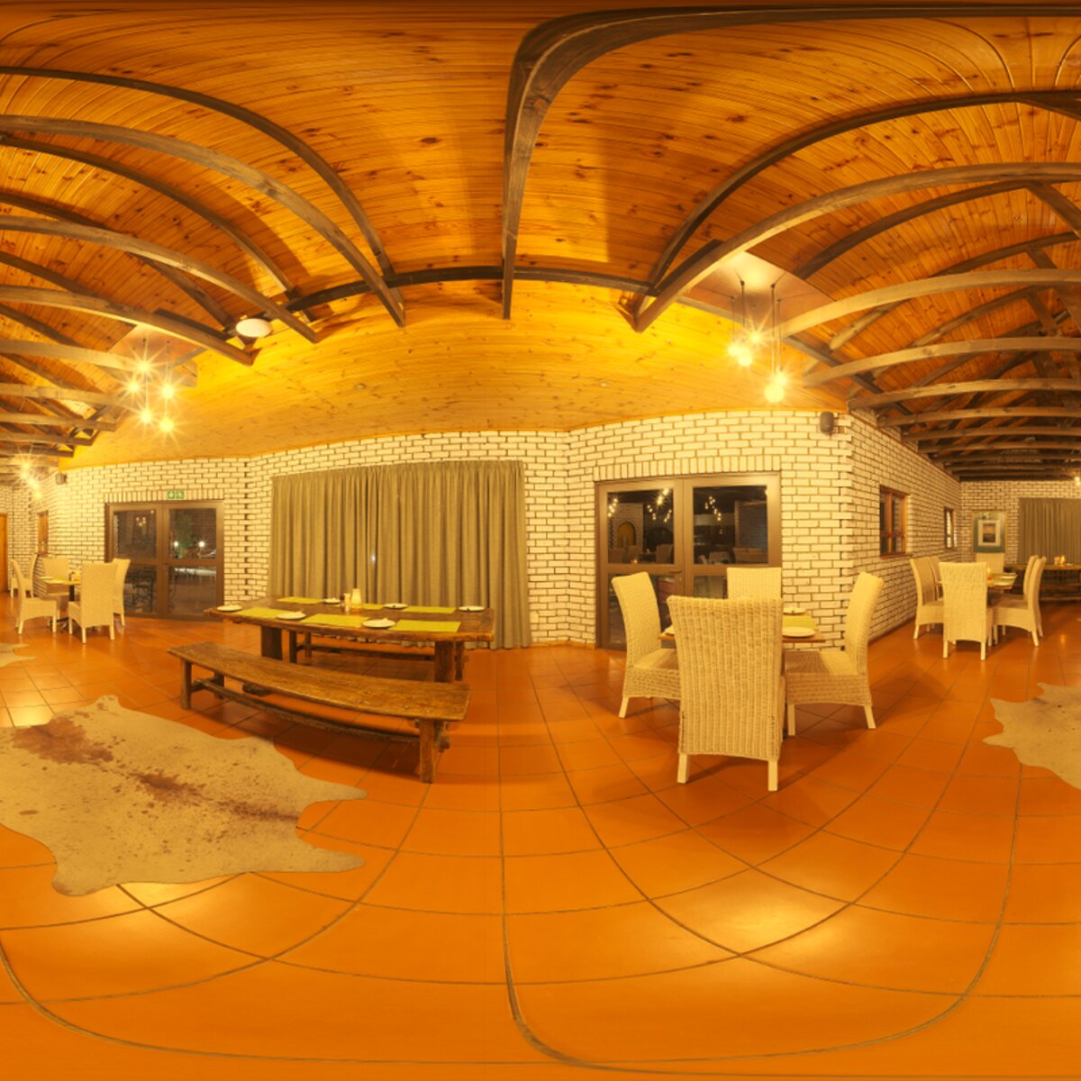 Warm Restaurant Night HDRI
