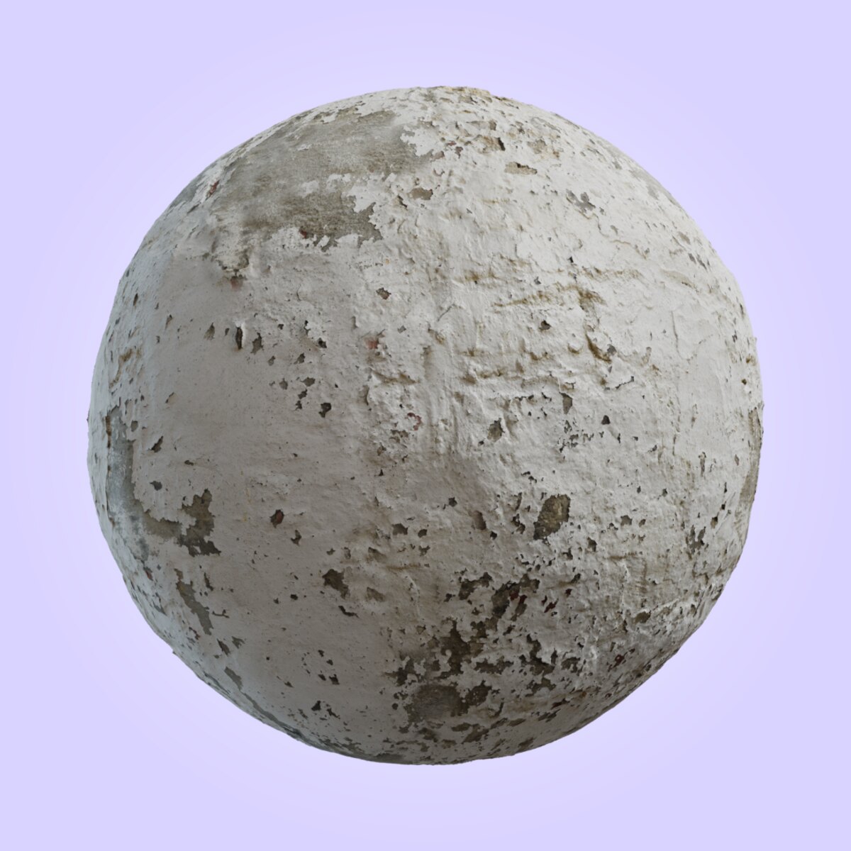 White Rough Plaster Material