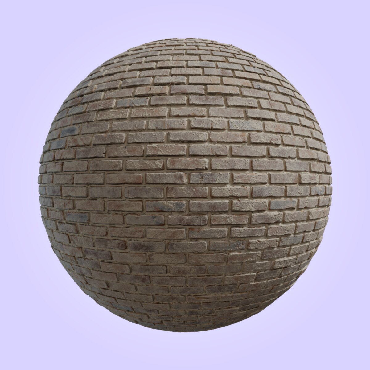 Whitewashed Brick Material