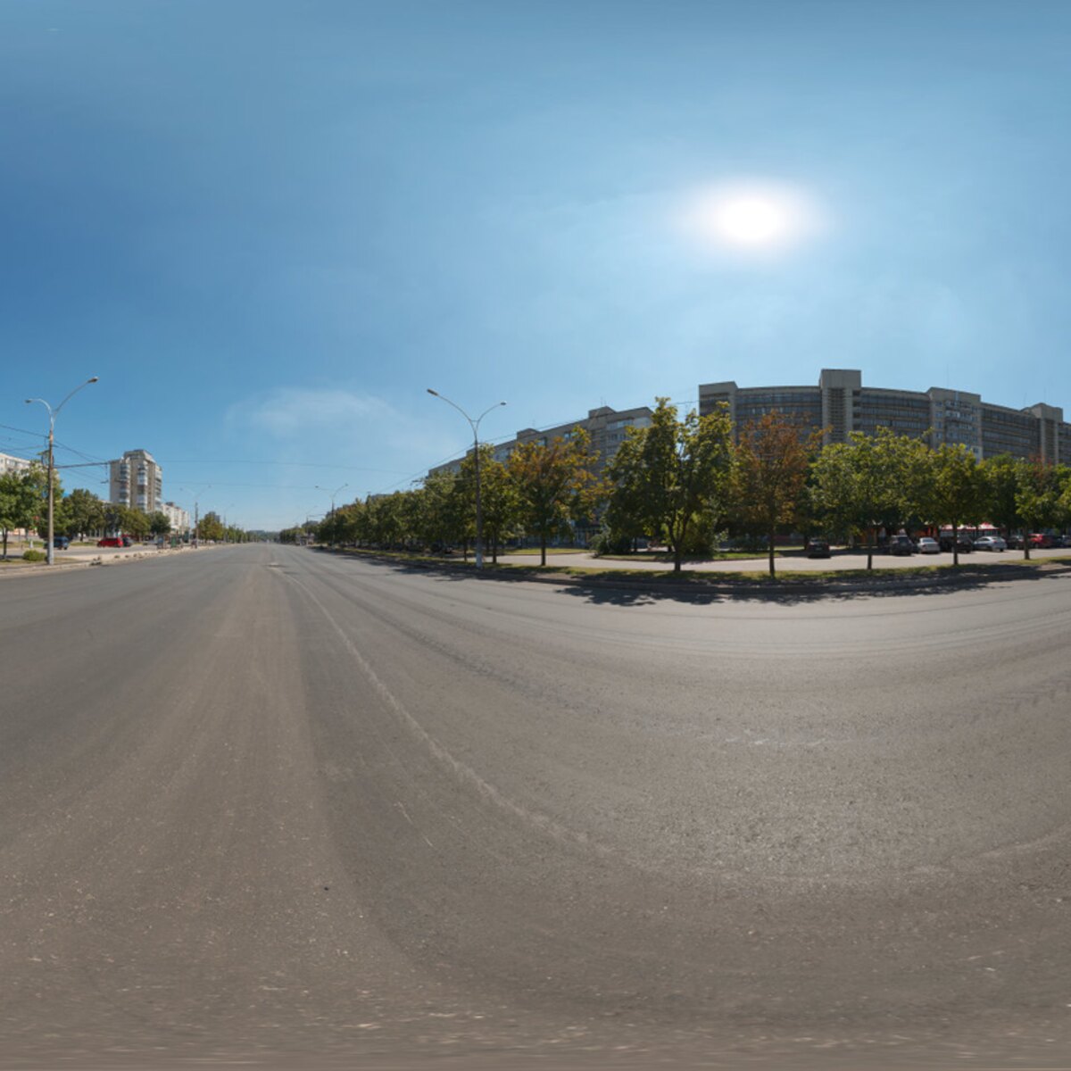 Wide Street 01 HDRI