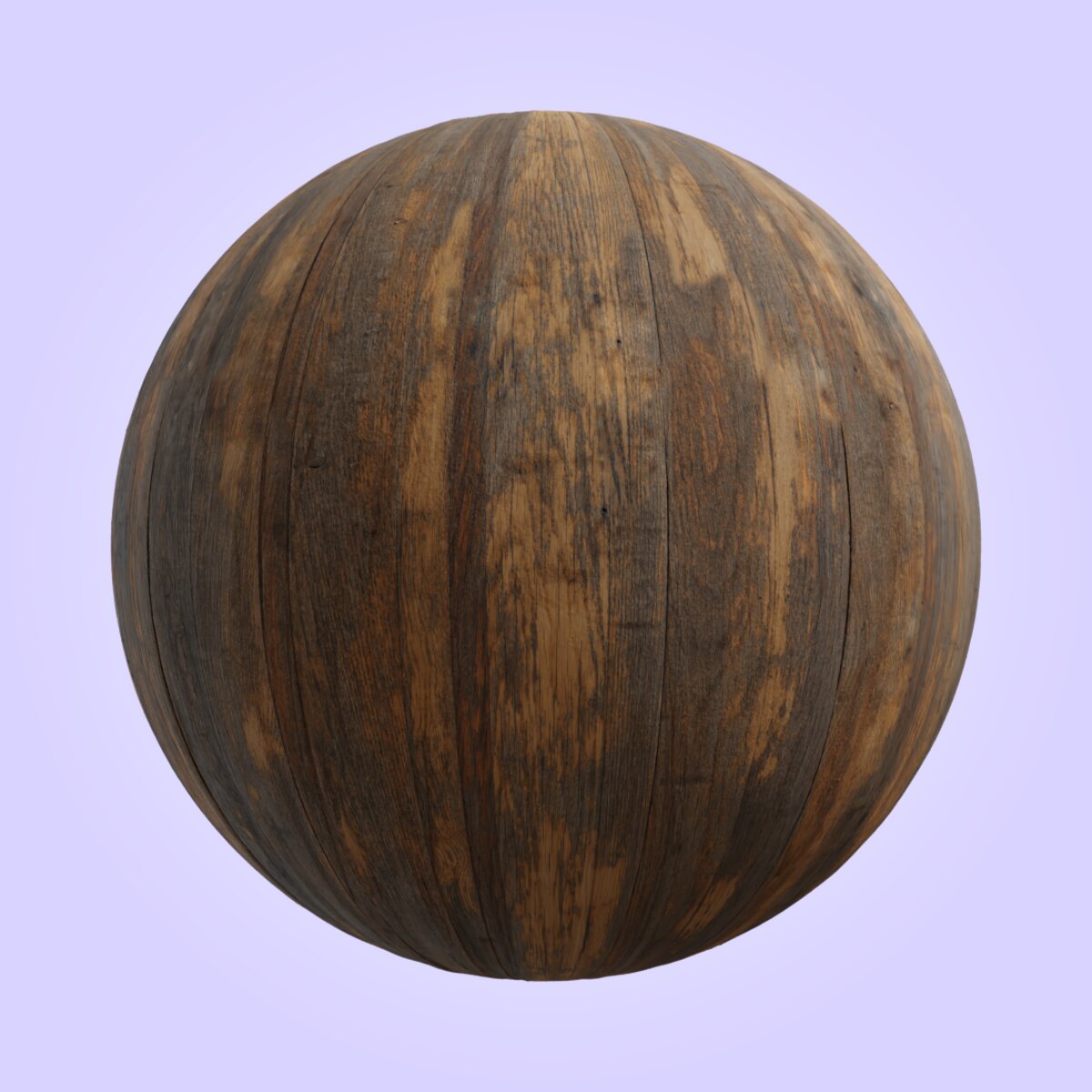 Wood Planks Dirt Material