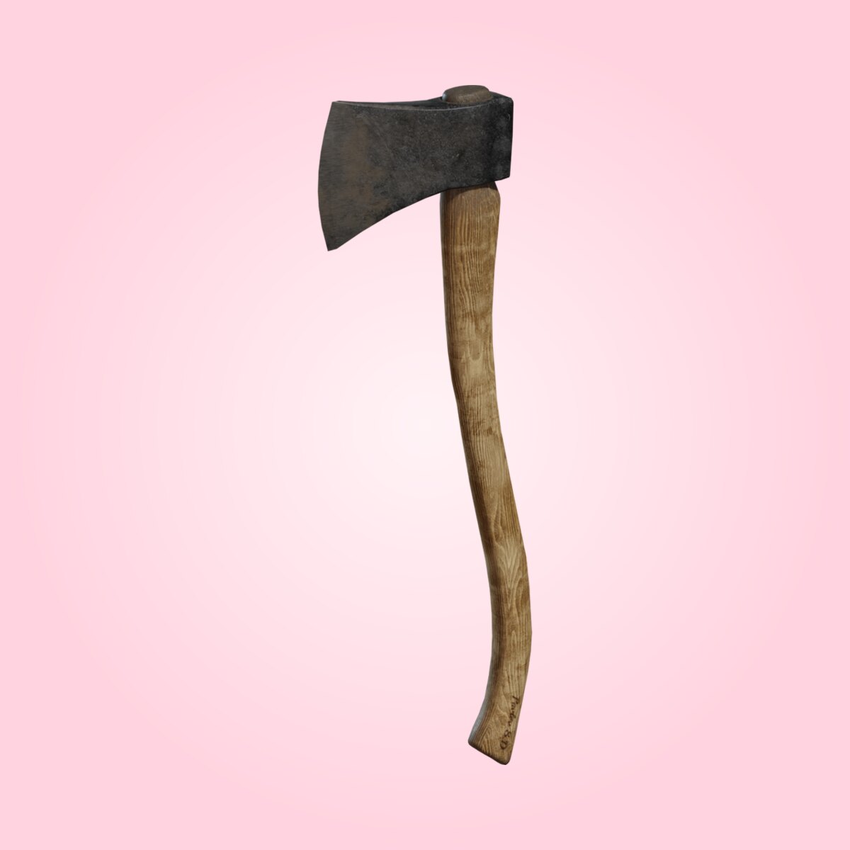 Wooden Axe 02