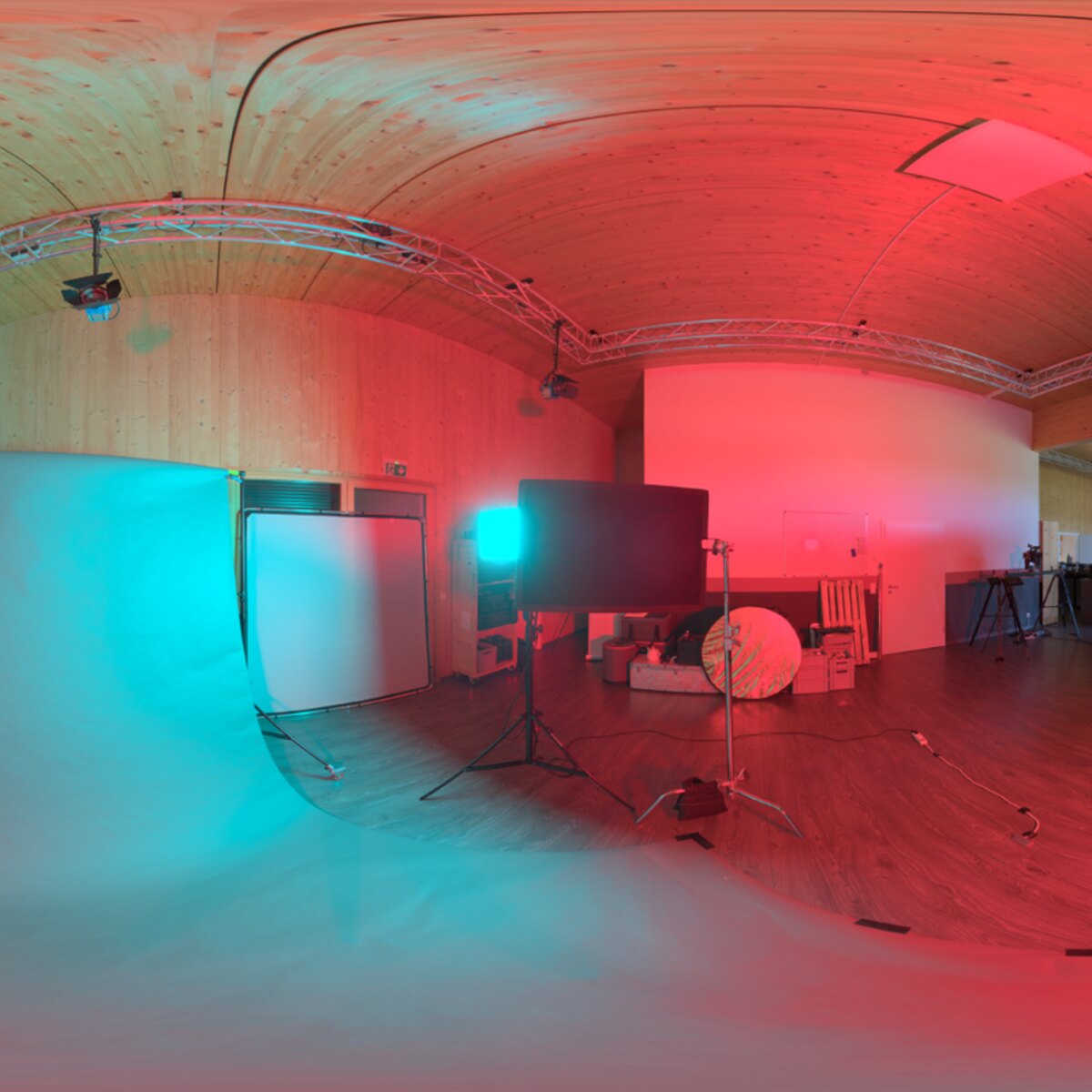 Wooden Studio 09 HDRI