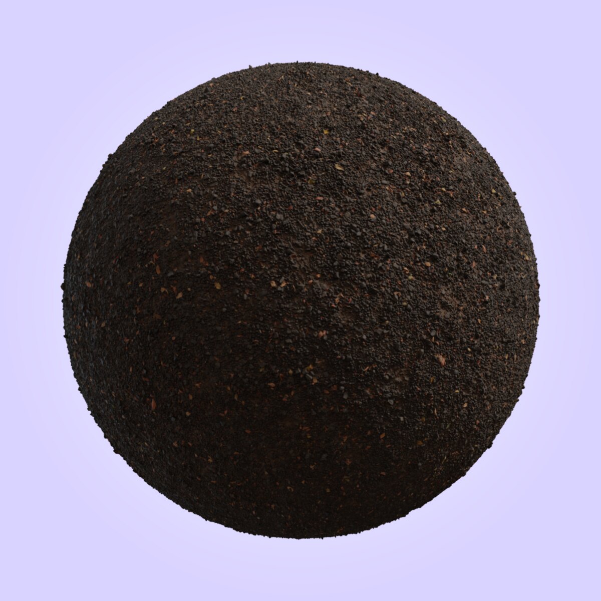 Worn Asphalt Material