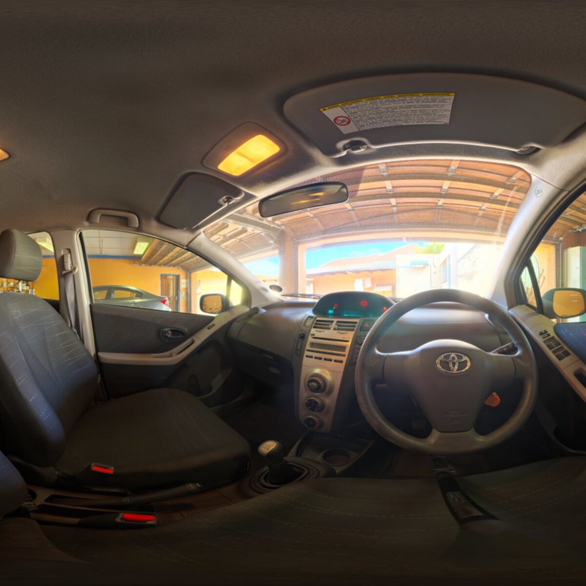 Yaris Interior Garage HDRI